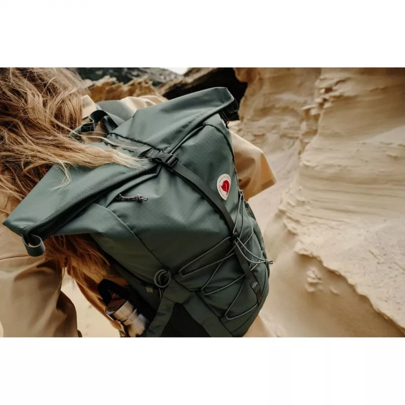 Fjällräven Abisko Hike Foldsack Mugursoma - Patina Green