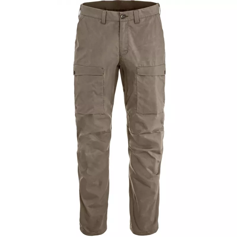 Fjällräven Abisko Hybrid Trail vīriešu bikses Suede Brown