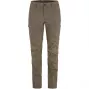 Fjällräven Abisko Hybrid Trail Zip-off Sieviešu Transformējamas Bikses Suede Brown