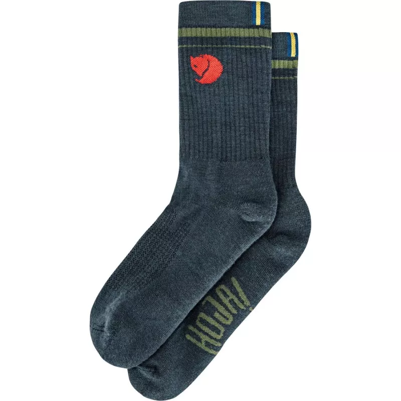Fjällräven Hoja Merino vilnas zeķes Navy M