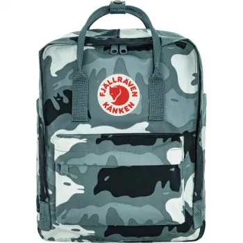 Fjällräven Kånken Graphics Mugursoma Nimbus Blue/Hidden Animals