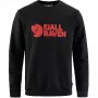 Fjällräven Logo Sweater Men's Black