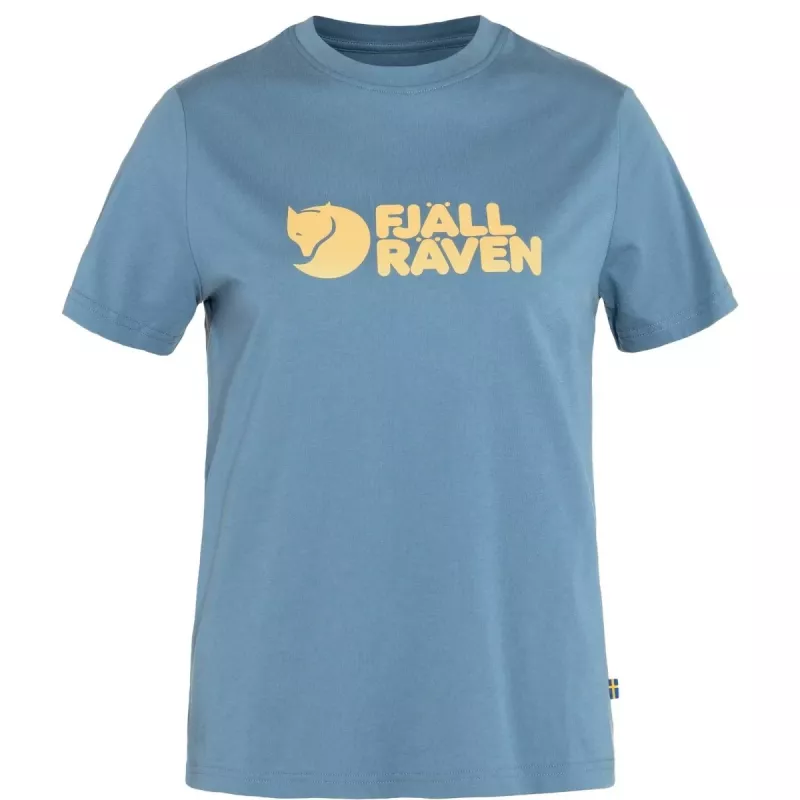 Fjällräven Logo Tee Women's Dawn Blue
