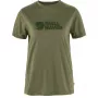 Fjällräven Logo Tee sievietēm zaļā krāsā S izmērs