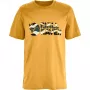 Fjällräven Vīriešu Daudzkrāsainā Logo T-krekls Ochre