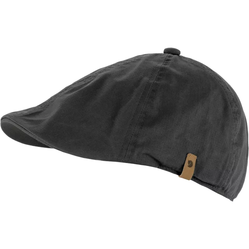 Fjällräven Övik Flat Cap Dark Grey Unisex G-1000 Eco