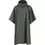 Fjällräven Poncho Graphite - Ūdensnecaurlaidīgs lietus pončo pārgājieniem un kempingam