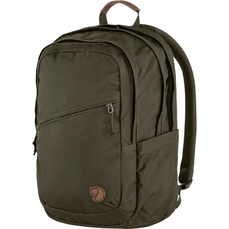 Fjällräven Räven 28 Mugursoma Tumši Olīvu
