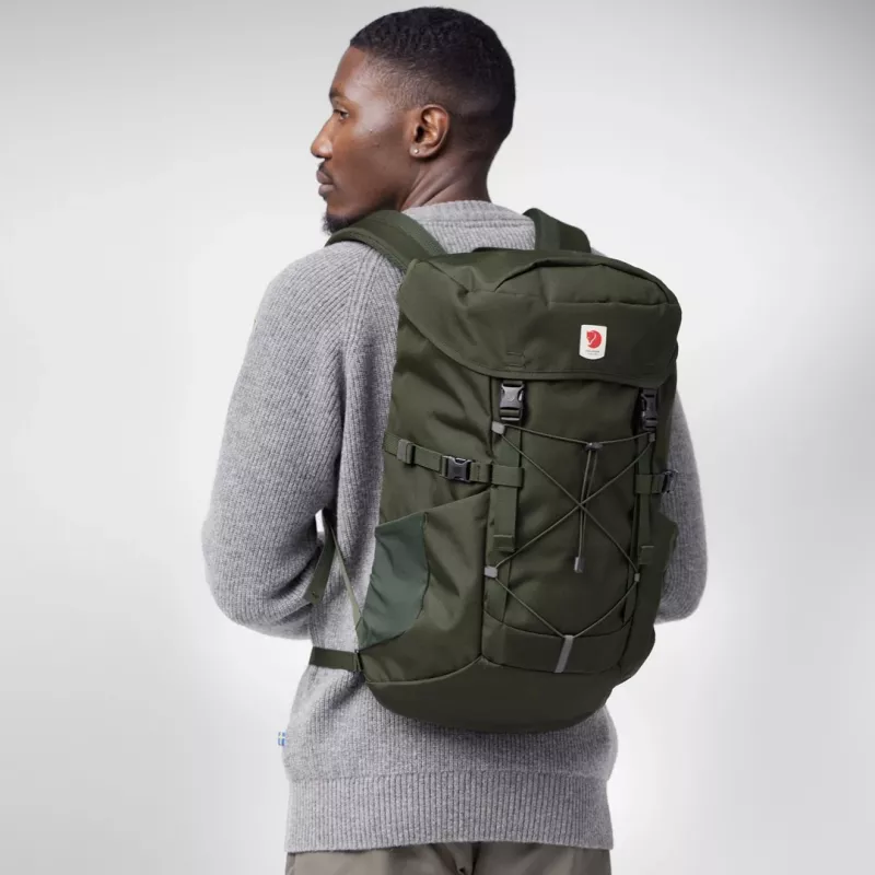 Fjällräven Skule Top 26 Mugursoma Green Oxford Reciklēts Poliesters