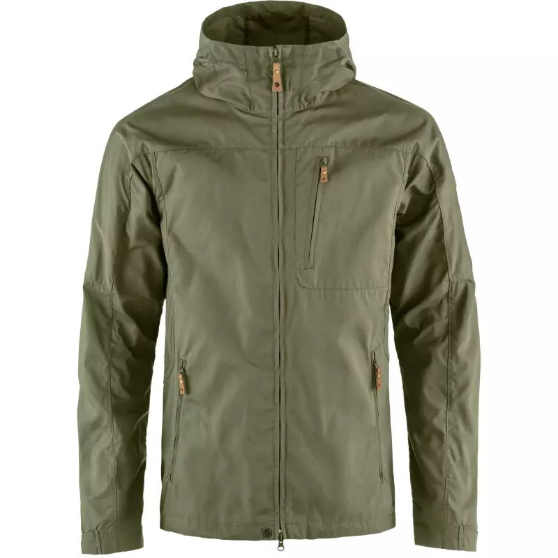 Fjällräven Sten Vīriešu Vējš Jaka Deep Forest XXL