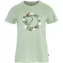 Fjällräven Sieviešu T-krekls Fjällblomster Fox Soft Jade