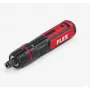 FLEX SD 7-320 4V bezvadu skrūvgriezis ar USB-C uzlādi, 7 Nm, 320 RPM, 1/4 inch sešstūra patrona, LED gaisma, mīksts satvēriens, komplektā uzgaļi