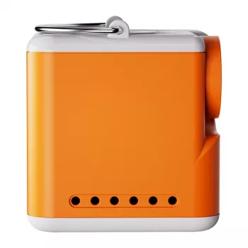 Flextail Nano Pump 5C2 Pārnēsājams Gaisa Sūknis (Oranžs) – USB-C Uzlādējams, 180L/min, IPX4