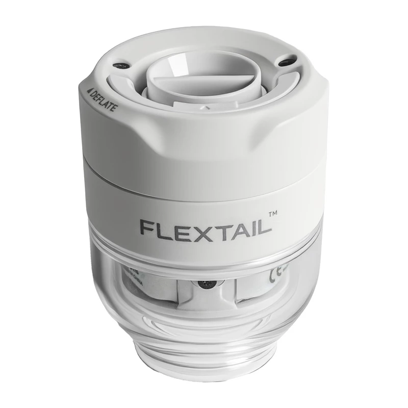 FLEXTAIL Tiny Pump 3X Electric Pump (White) - 180 L/min, USB-C Rechargeable, IP44, Built-in LED