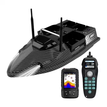 FLYTEC V803-Pro 12000mAh viedā ēsmas laiva ar GPS auto-atgriešanos, 500m tālvadība