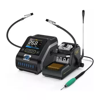 FNIRSI DWS-200 200W lodēšanas stacija ar krāsu LCD un ESD aizsardzību