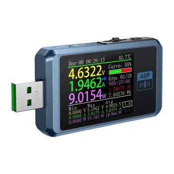 FNIRSI FNB48 BT USB Port Tester ar Bluetooth
