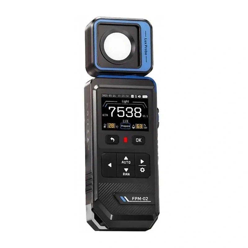 FNIRSI FPM-02 Illuminance Meter with Color Screen