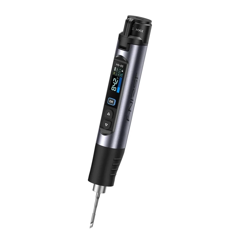 FNIRSI HS-03 Plus USB-C lodāmurs 65W ar OLED displeju