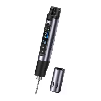 FNIRSI HS-03 Plus USB-C lodāmurs 65W ar OLED displeju