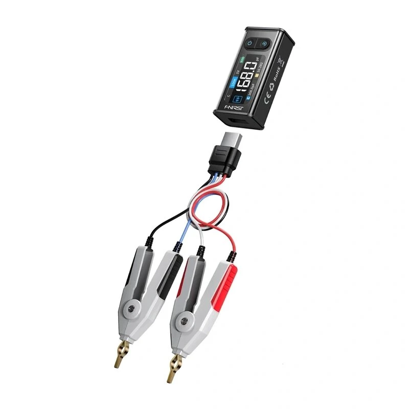 FNIRSI LCR-ST2 Plus LCR Tester – 2.8 collu TFT, 100Hz-100kHz, L/C/R/ESR/D/Q, uzlādējams