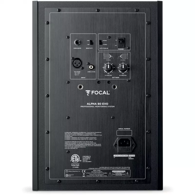 Focal Alpha Evo 80 - aktīvais 2 ceļu studijas monitors (viens)