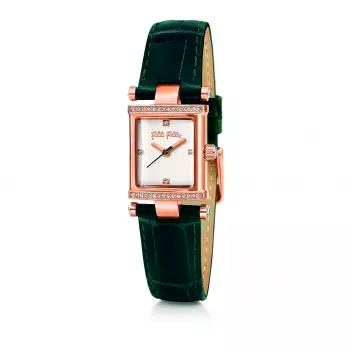 FOLLI FOLLIE Donatella Sieviešu Pulkstenis WF13B037SSS Sudrabs Nerūsējošais Tērauds 30mm
