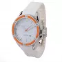 FOLLI FOLLIE Heart4Heart Sieviešu kvarca pulkstenis WF0T027ZDO 45mm Balta āda