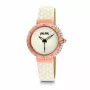 Folli Follie Heart4Heart Sieviešu kvarca pulkstenis WF13B012SPI 35mm Rožu zelts