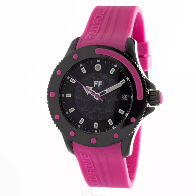 FOLLI FOLLIE MAN WF1Y002ZDP 40mm Stainless Steel Quartz Watch
