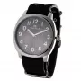 FOLLI FOLLIE Unisex Pulkstenis WT14T0015DSDF 40mm Nerūsējošais Tērauds Kvarca Analogais Melns Ciparnīca Silikona Siksniņa