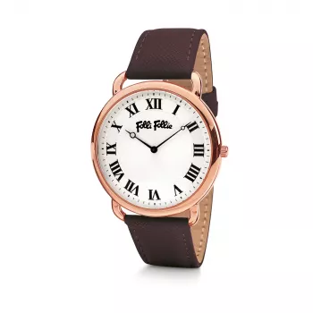 FOLLI FOLLIE Sieviešu pulkstenis WF16R014SPS (38mm) - Rožu zelta nerūsējošais tērauds