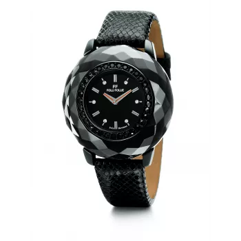 FOLLI FOLLIE Sieviešu pulkstenis WF0E046SSK 38mm Nerūsējošais tērauds Kvarca analogs Sudrabs