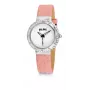 FOLLI FOLLIE Sieviešu pulkstenis WF13A032SPR 28mm Quartz Analog Nerūsējošais tērauds Āda Rozā