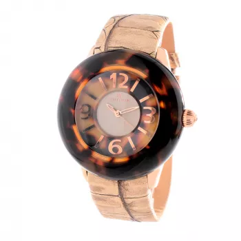 FOLLI FOLLIE Sieviešu pulkstenis WF8R034SSB (45mm) Nerūsējošais tērauds Kvarca analogs