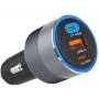 Forcell F-Energy 65 auto lādētājs 65 W, 2x USB-C (PD 3.0) un 1x USB-A (QC 4.0), pelēks