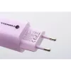 Forcell F-Energy GaN III VT-41 33W 1x USB-C 1x USB-A PD 3.0 QC 4.0 sienas lādētājs violets