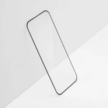 Forcell Ultra Clear Glass rūdīta stikla ekrāna aizsargs Xiaomi Redmi 14C, melns rāmis