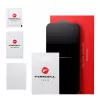 Forcell Ultra Clear Glass rūdīta stikla ekrāna aizsargs Xiaomi Redmi 14C, melns rāmis
