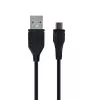 Forever MicroUSB 1A kabelis melns