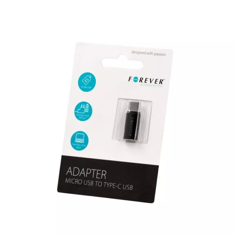 Forever Universal Micro USB to USB-C Adapter