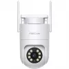 Foscam PD8 Bezvadu novērošanas kamera Balta 8MP (3840x2160), WiFi 6 Divu joslu, Milimetru viļņu radars, 360° Automātiskā izsekošana, Pan & Tilt