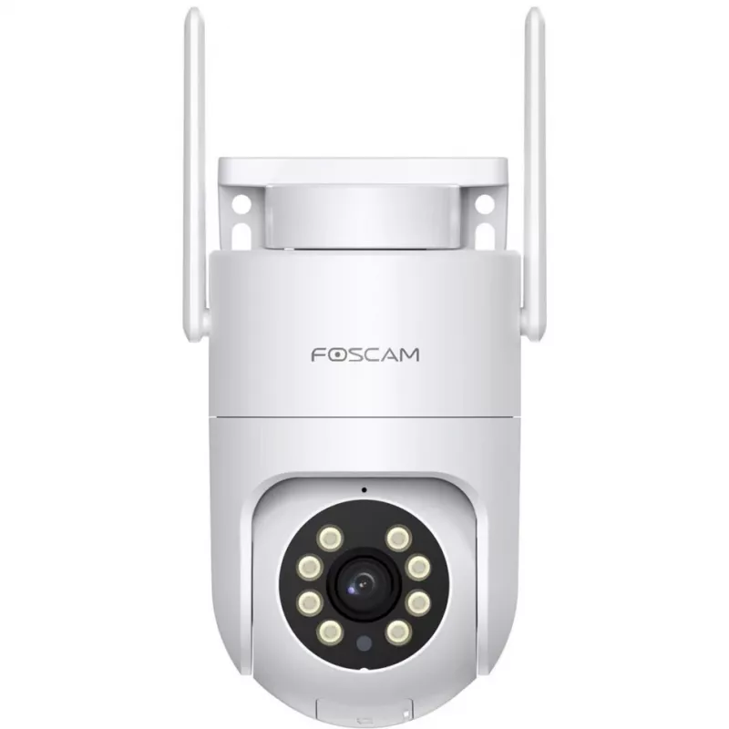 Foscam PD8 Bezvadu novērošanas kamera Balta 8MP (3840x2160), WiFi 6 Divu joslu, Milimetru viļņu radars, 360° Automātiskā izsekošana, Pan & Tilt
