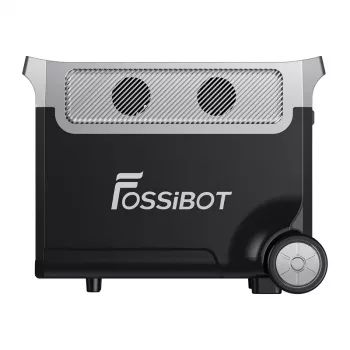 FOSSIBOT FB3840 3840Wh LiFePO4 pārnēsājama enerģijas stacija 2200W tīra sinusoidāla maiņstrāvas izeja, saules enerģijai gatava, paplašināma baterija