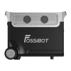 FOSSIBOT FB3840 3840Wh LiFePO4 pārnēsājama enerģijas stacija 2200W tīra sinusoidāla maiņstrāvas izeja, saules enerģijai gatava, paplašināma baterija