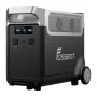 FOSSIBOT FB3840 3840Wh LiFePO4 pārnēsājama enerģijas stacija 2200W tīra sinusoidāla maiņstrāvas izeja, saules enerģijai gatava, paplašināma baterija