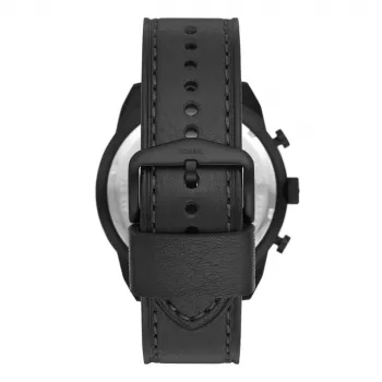 Fossil FS5874 Vīriešu pulkstenis ar zilu ciparnīcu un brūnu ādas siksnu 42mm