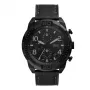 Fossil FS5874 Vīriešu pulkstenis ar zilu ciparnīcu un brūnu ādas siksnu 42mm