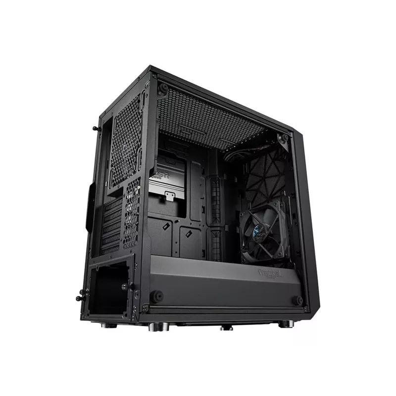 Fractal Design Meshify C Mini Dark TG Micro ATX korpuss ar rūdīta stikla logu