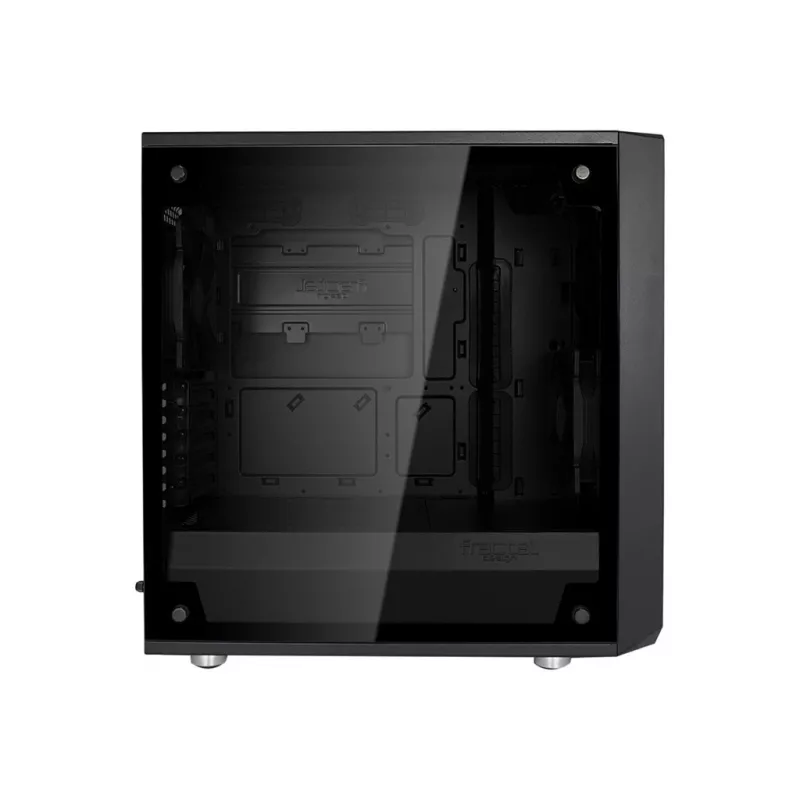 Fractal Design Meshify C Mini Dark TG Micro ATX korpuss ar rūdīta stikla logu
